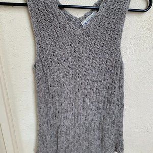 Sigrid Olsen Hand knit tank